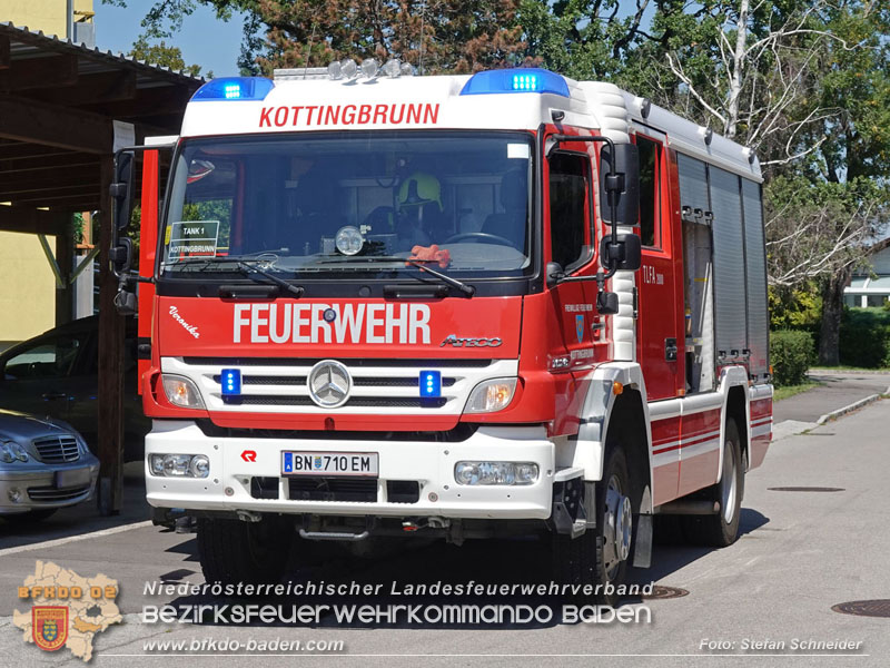 20250808_Alarmierter Brand in Kottingbrunner Wohnhausanlage Foto: Stefan Schneider BFK BADEN 20250808_Alarmierter Brand in Kottingbrunner Wohnhausanlage Foto: Stefan Schneider BFK BADEN