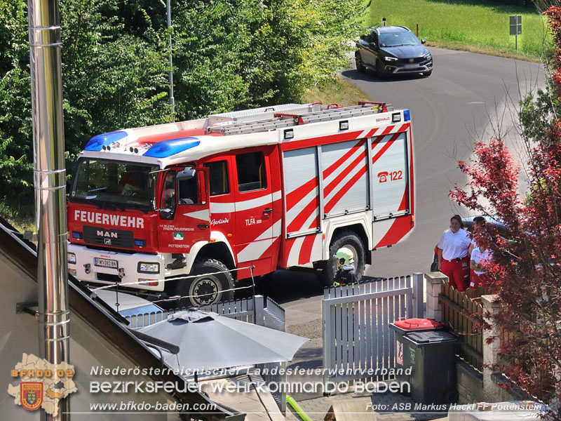 20250815_Wohnhausbrand am Ortsrand von Pottenstein Foto: ASB Markus Hackl 20250815_Wohnhausbrand am Ortsrand von Pottenstein Foto: ASB Markus Hackl
