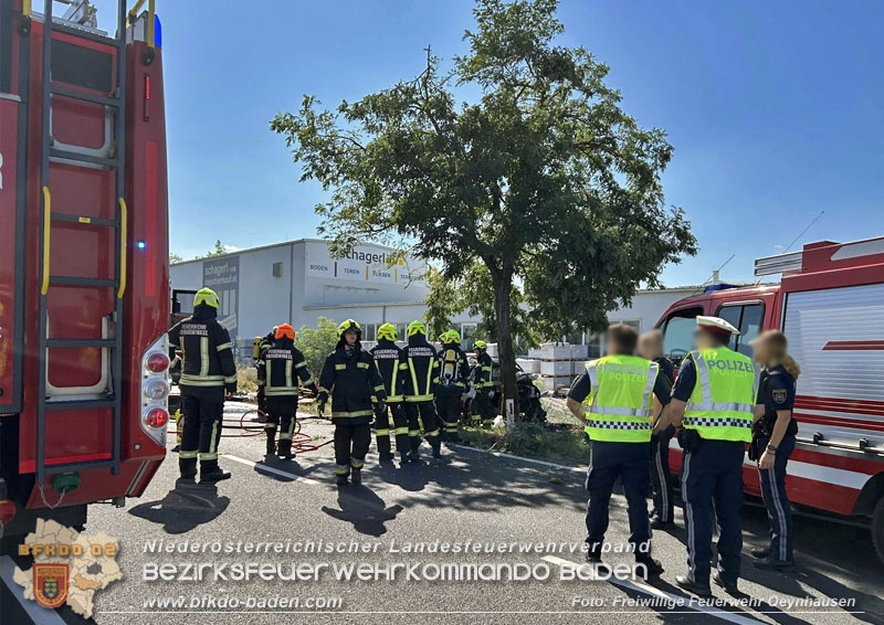 20250819_Verkehrsunfall auf der B17 zwischen Oeynhausen und Günselsdorf Foto: Freiwillige Feuerwehr Oeynhausen 20250819_Verkehrsunfall auf der B17 zwischen Oeynhausen und Günselsdorf Foto: Freiwillige Feuerwehr Oeynhausen