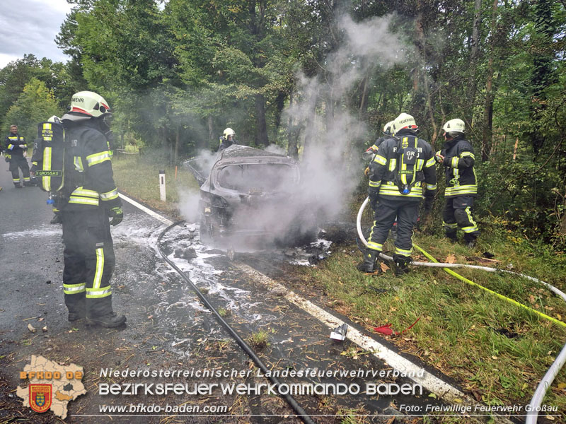 20250831_Tragischer Verkehrsunfall mit tödlichem Ausgang auf der B212 Foto: FF Großau 20250831_Tragischer Verkehrsunfall mit tödlichem Ausgang auf der B212 Foto: FF Großau