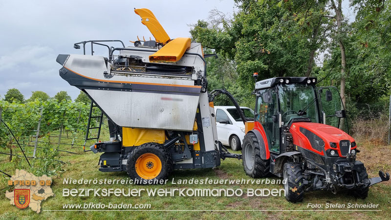 20250910_Arbeiter in Erntemaschine eingeklemmt Foto: Stefan Schneider BFKDO BADEN 20250910_Arbeiter in Erntemaschine eingeklemmt Foto: Stefan Schneider BFKDO BADEN