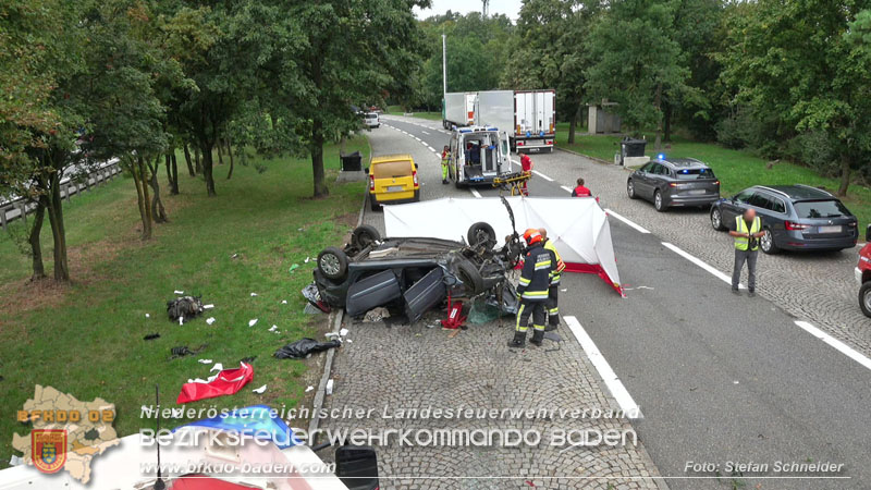 20250910_Verkehrsunfall auf der A21 mit tödlichem Ausgang Foto: Stefan Schneider BFKDO BADEN 20250910_Verkehrsunfall auf der A21 mit tödlichem Ausgang Foto: Stefan Schneider BFKDO BADEN