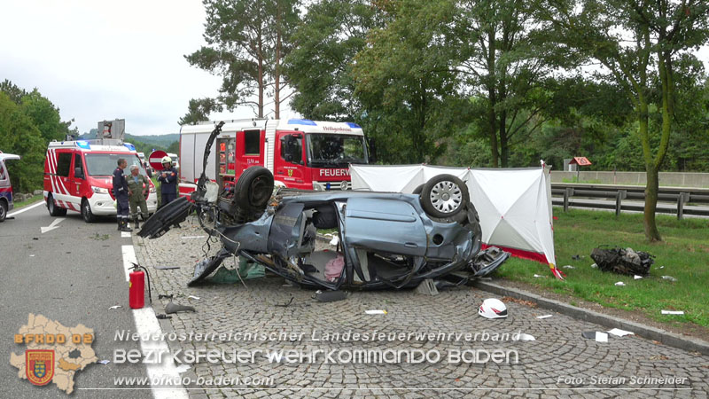 20250910_Verkehrsunfall auf der A21 mit tödlichem Ausgang Foto: Stefan Schneider BFKDO BADEN 20250910_Verkehrsunfall auf der A21 mit tödlichem Ausgang Foto: Stefan Schneider BFKDO BADEN