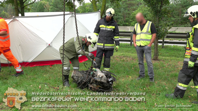 20250910_Verkehrsunfall auf der A21 mit tödlichem Ausgang Foto: Stefan Schneider BFKDO BADEN 20250910_Verkehrsunfall auf der A21 mit tödlichem Ausgang Foto: Stefan Schneider BFKDO BADEN