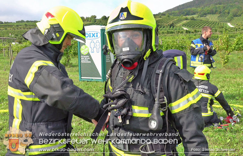 20250913_Brand eines Stromerzeugers in den Weingärten bei Pfaffstätten Foto: Stefan Schneider 20250913_Brand eines Stromerzeugers in den Weingärten bei Pfaffstätten Foto: Stefan Schneider