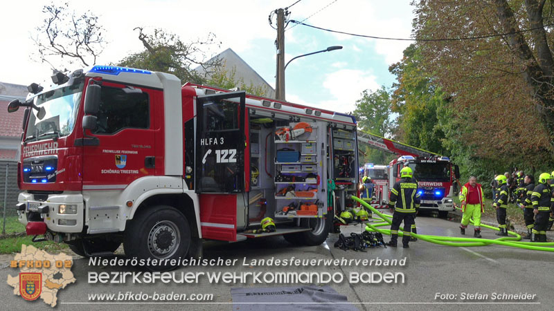 20251012_Wohnhausbrand in Schönau fordert Einsatzkräfte  Foto: Stefan Schneider BFKDO BADEN