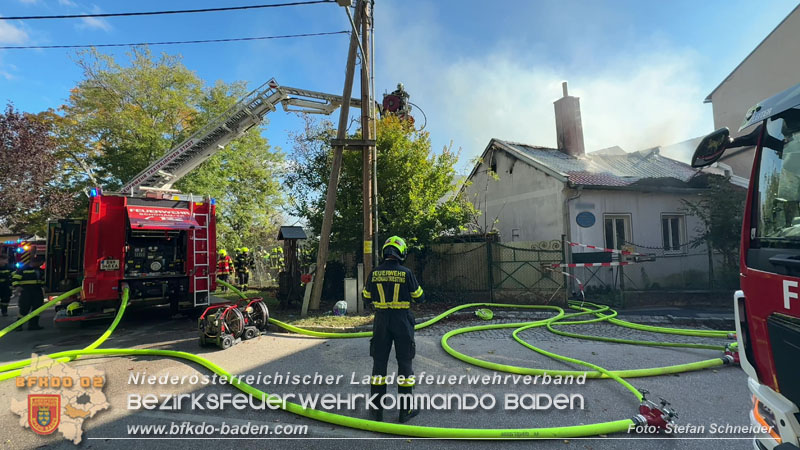 20251012_Wohnhausbrand in Schönau fordert Einsatzkräfte Foto: Stefan Schneider BFKDO BADEN