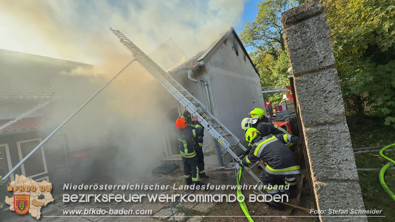 20251012_Wohnhausbrand in Schönau fordert Einsatzkräfte Foto: Stefan Schneider BFKDO BADEN