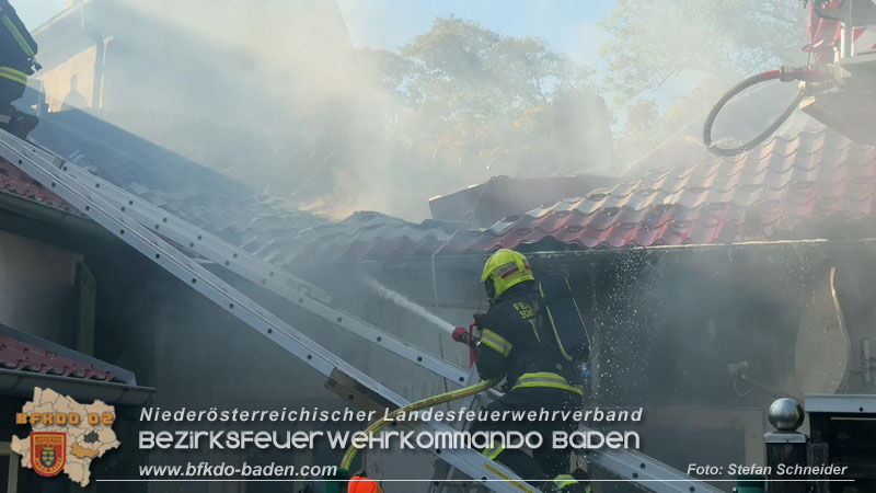 20251012_Wohnhausbrand in Schönau fordert Einsatzkräfte Foto: Stefan Schneider BFKDO BADEN