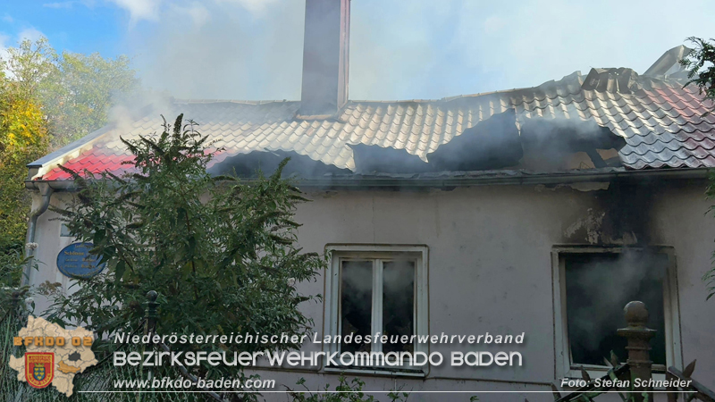 20251012_Wohnhausbrand in Schönau fordert Einsatzkräfte Foto: Stefan Schneider BFKDO BADEN