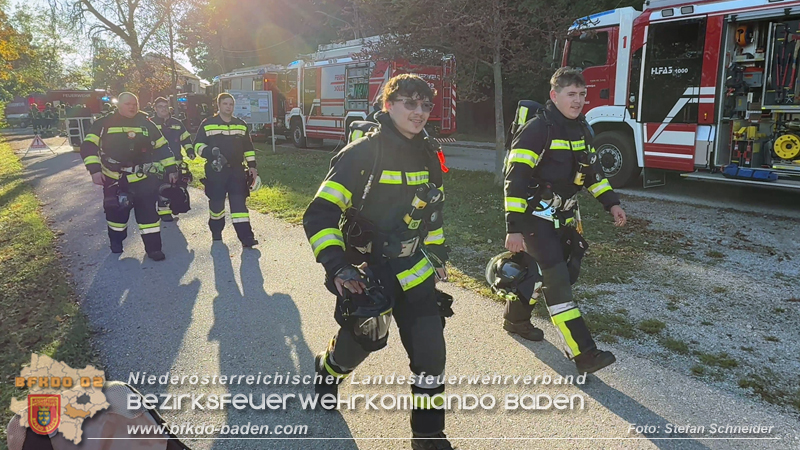20251012_Wohnhausbrand in Schönau fordert Einsatzkräfte Foto: Stefan Schneider BFKDO BADEN
