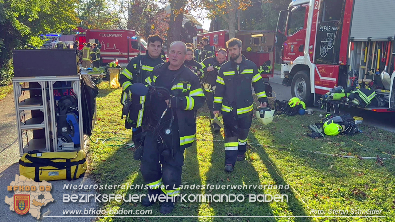 20251012_Wohnhausbrand in Schönau fordert Einsatzkräfte Foto: Stefan Schneider BFKDO BADEN