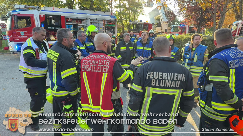 20251012_Wohnhausbrand in Schönau fordert Einsatzkräfte Foto: Stefan Schneider BFKDO BADEN