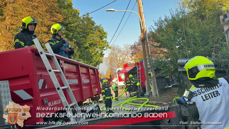 20251012_Wohnhausbrand in Schönau fordert Einsatzkräfte Foto: Stefan Schneider BFKDO BADEN