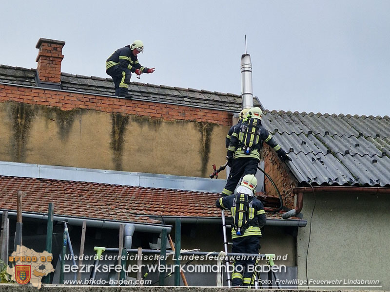 20251026_Gebäudebrand in Lindabrunn  Foto: FF Lindabrunn