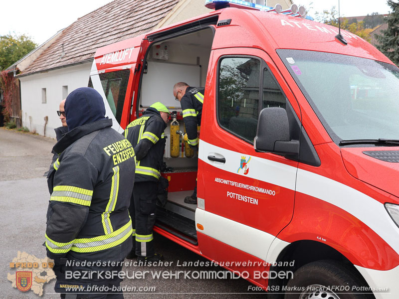 20251026_Gebäudebrand in Lindabrunn  Foto: ASB Markus Hackl