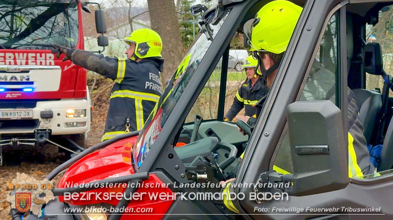 20251127_Person in Tribuswinkel unter Baum eingeklemmt - Feuerwehr kann Mann retten   Foto: Thomas Rsach FF Tribuswinkel