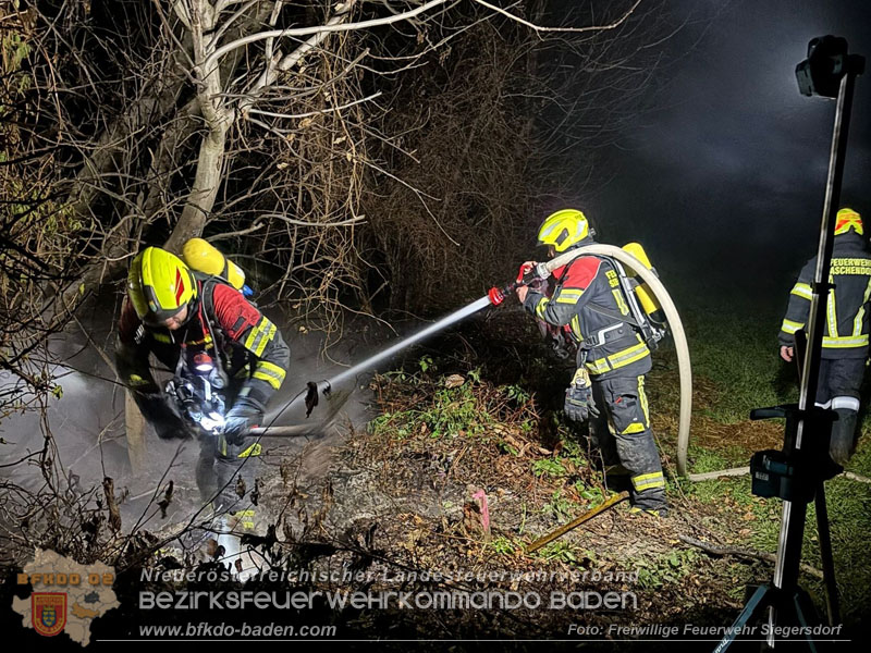 20251202_Alarmierter B3 Gebäudebrand zum Glück nur ein Flurbrand in Siegersdorf Foto: Freiwillige Feuerwehr Siegersdorf 20251202_Alarmierter B3 Gebäudebrand zum Glück nur ein Flurbrand in Siegersdorf Foto: Freiwillige Feuerwehr Siegersdorf