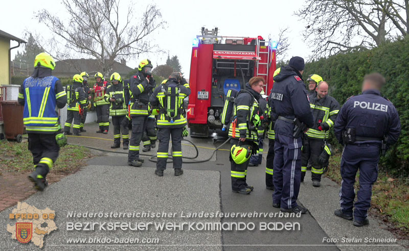 20251221_Chemische Reaktion löste Brand aus in Tattendorf  Foto: Stefan Schneider BFKDO BADEN