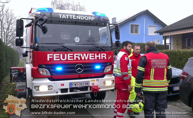 20251221_Chemische Reaktion löste Brand aus in Tattendorf Foto: Stefan Schneider BFKDO BADEN 20251221_Chemische Reaktion löste Brand aus in Tattendorf Foto: Stefan Schneider BFKDO BADEN