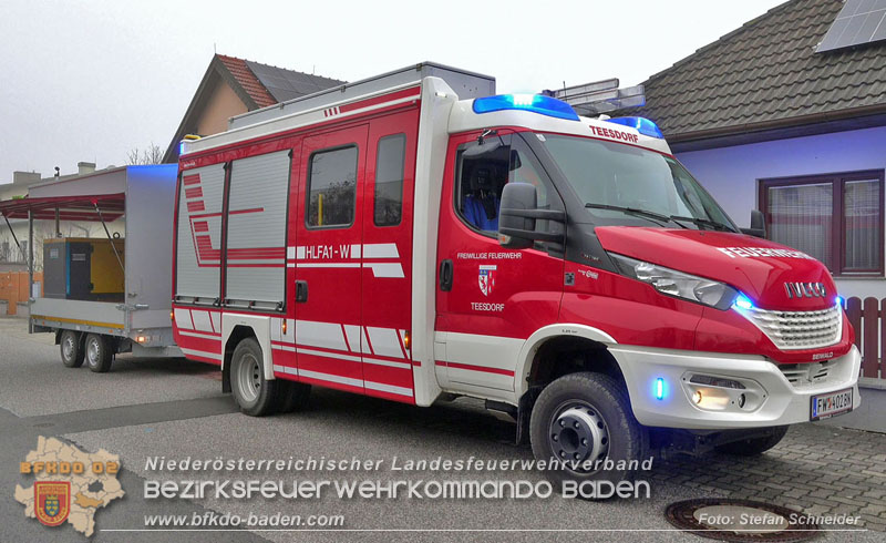20251221_Chemische Reaktion löste Brand aus in Tattendorf Foto: Stefan Schneider BFKDO BADEN 20251221_Chemische Reaktion löste Brand aus in Tattendorf Foto: Stefan Schneider BFKDO BADEN