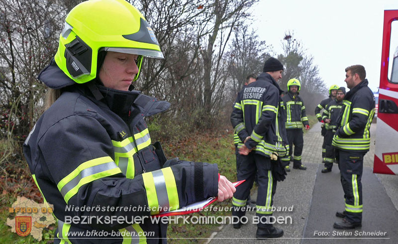 20251221_Chemische Reaktion löste Brand aus in Tattendorf Foto: Stefan Schneider BFKDO BADEN 20251221_Chemische Reaktion löste Brand aus in Tattendorf Foto: Stefan Schneider BFKDO BADEN