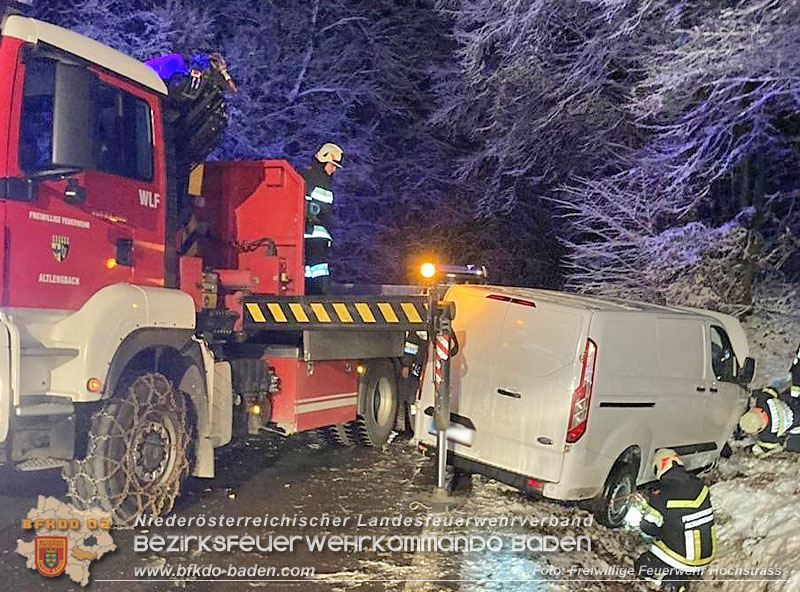 20251226_Erfolgreiche Personensuche nach Verkehrsunfall auf der L125 bei Hochstrass Foto: FF Hochstrass 20251226_Erfolgreiche Personensuche nach Verkehrsunfall auf der L125 bei Hochstrass Foto: FF Hochstrass