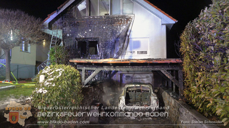 20251227_Nächtlicher Brand in Baden mit Herausforderungen für die Einsatzkräfte Foto: Stefan Schneider FF Baden-Stadt