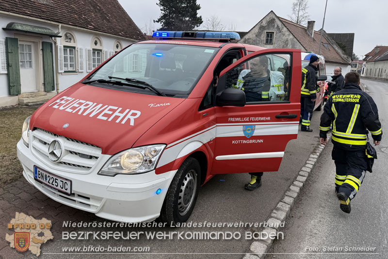 20260130_Rasche Entwarnung bei Gewässerverunreinigung in der Fischa-Dagnitz  Foto: Stefan Schneider BFKDO BADEN