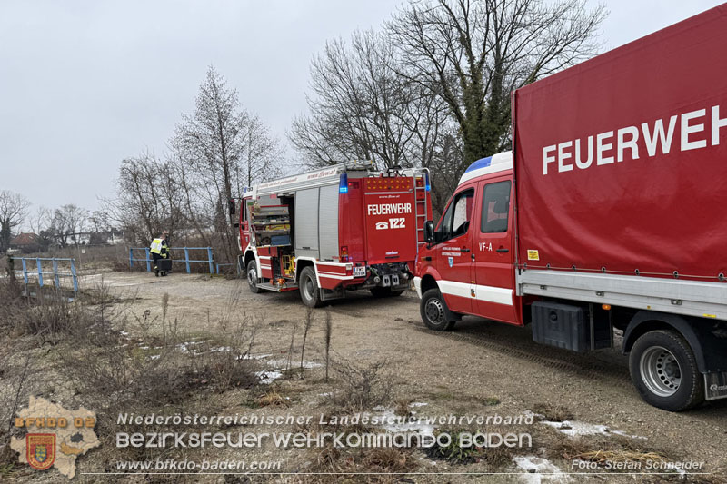 20260130_Rasche Entwarnung bei Gewässerverunreinigung in der Fischa-Dagnitz  Foto: Stefan Schneider BFKDO BADEN