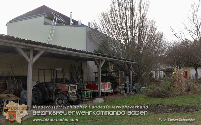 20260207_Brand im Dachbereich gerade noch rechtzeitig entdeckt in Pfaffstätten Foto: Stefan Schneider 20260207_Brand im Dachbereich gerade noch rechtzeitig entdeckt in Pfaffstätten Foto: Stefan Schneider