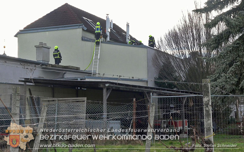 20260207_Brand im Dachbereich gerade noch rechtzeitig entdeckt in Pfaffstätten Foto: Stefan Schneider 20260207_Brand im Dachbereich gerade noch rechtzeitig entdeckt in Pfaffstätten Foto: Stefan Schneider