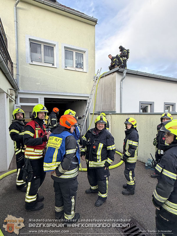 20260207_Brand im Dachbereich gerade noch rechtzeitig entdeckt in Pfaffstätten Foto: Stefan Schneider