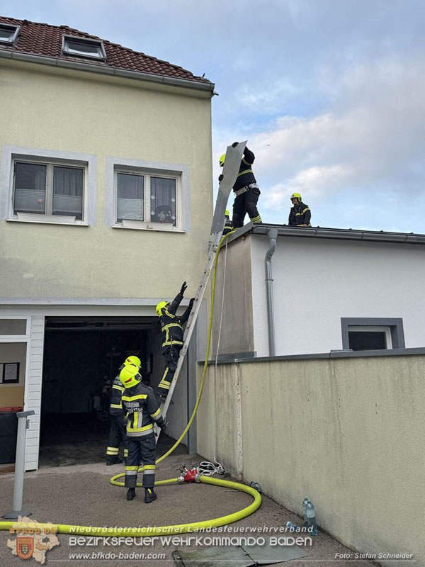 20260207_Brand im Dachbereich gerade noch rechtzeitig entdeckt in Pfaffstätten Foto: Stefan Schneider