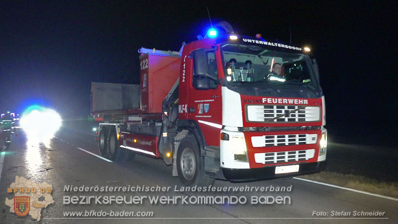 20260209_Verkehrsunfall auf der L4043 mit 5 Verletzte bei Mitterndorf a.d. Fischa Foto: Stefan Schneider BFKDO BADEN