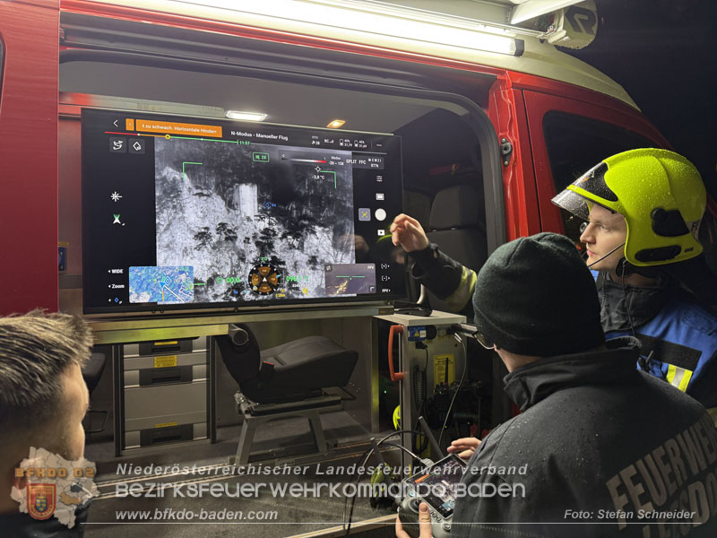 20260214_Drohneneinsatz zur Suche nach abgängiger Person in Baden  Foto: Stefan Schneider BFKDO BADEN