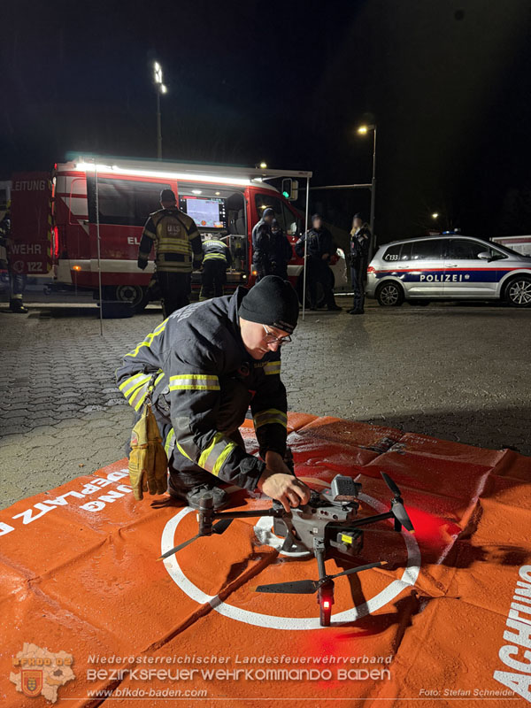20260214_Drohneneinsatz zur Suche nach abgängiger Person in Baden Foto: Stefan Schneider BFKDO BADEN