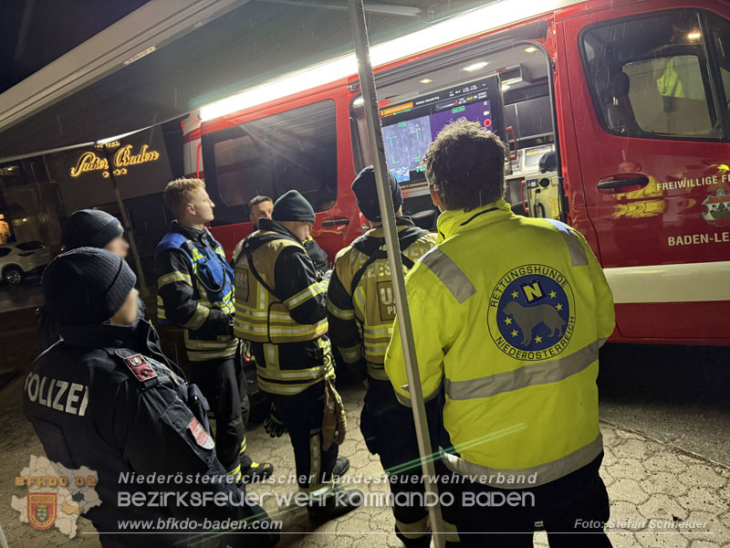 20260214_Drohneneinsatz zur Suche nach abgängiger Person in Baden Foto: Stefan Schneider BFKDO BADEN