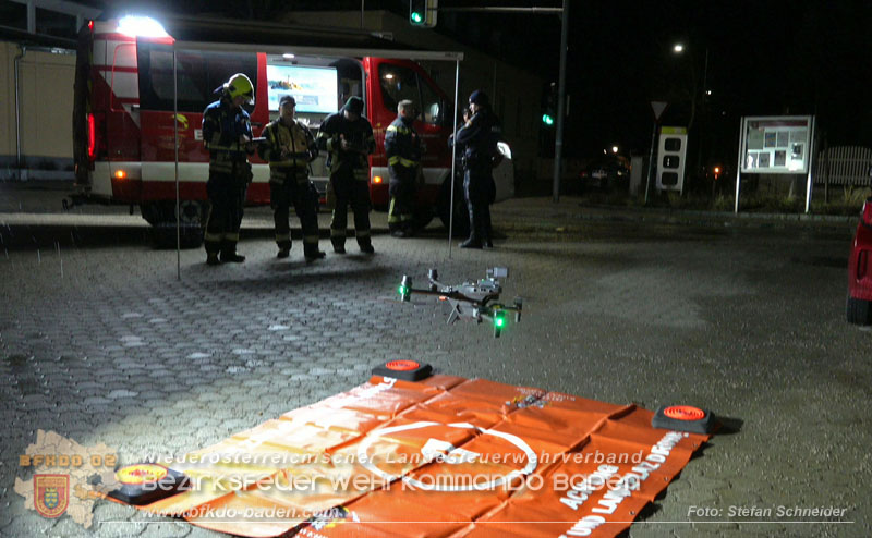 20260214_Drohneneinsatz zur Suche nach abgängiger Person in Baden Foto: Stefan Schneider BFKDO BADEN