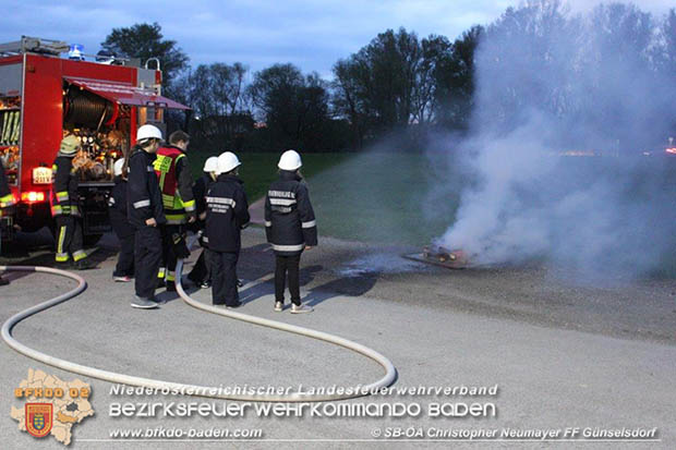 Lange Nacht der Feuerwehrjugend von 11. auf 12. April 2017  Foto: SB-ÖA Christopher Neumayer  FF Günselsdorf
