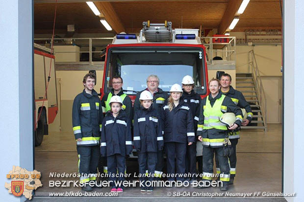 Lange Nacht der Feuerwehrjugend von 11. auf 12. April 2017  Foto: SB-ÖA Christopher Neumayer  FF Günselsdorf