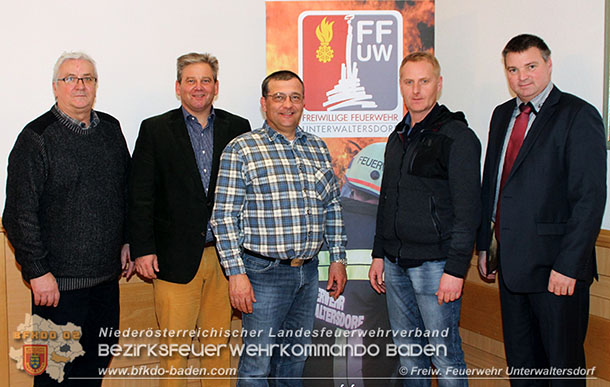 20160108 Neuwahl Kommando FF Unterwaltersdorf  Foto: © Hubert Wagner FF Unterwaltersdorf