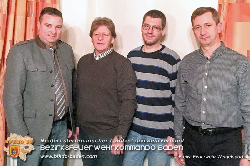 20160122 Kommandanten Neuwahlen in Weigelsdorf  Foto: © FF Weigelsdorf