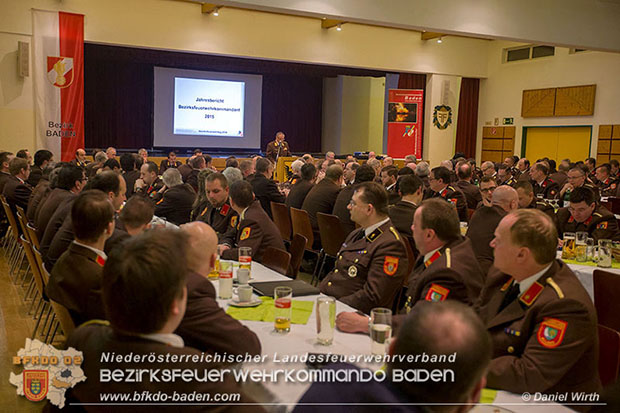 Bezirksfeuerwehrtag 2016 mit Wahlen in Schönau a.d.Triesting  Fotos: Daniel Wirth u. Stefan Schneider BFK Baden