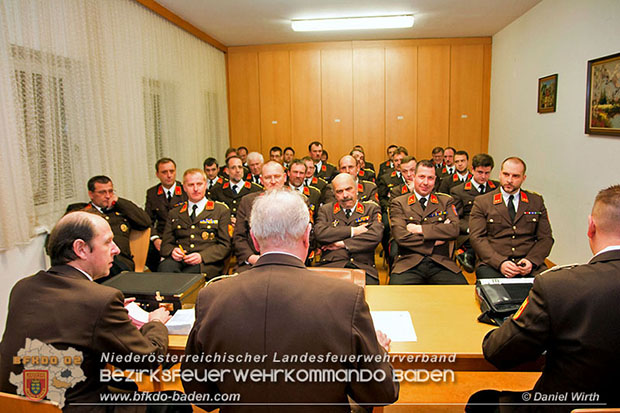 Bezirksfeuerwehrtag 2016 mit Wahlen in Schönau a.d.Triesting  Fotos: Daniel Wirth u. Stefan Schneider BFK Baden