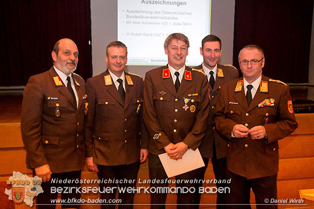 Bezirksfeuerwehrtag 2016 mit Wahlen in Schönau a.d.Triesting  Fotos: Daniel Wirth u. Stefan Schneider BFK Baden