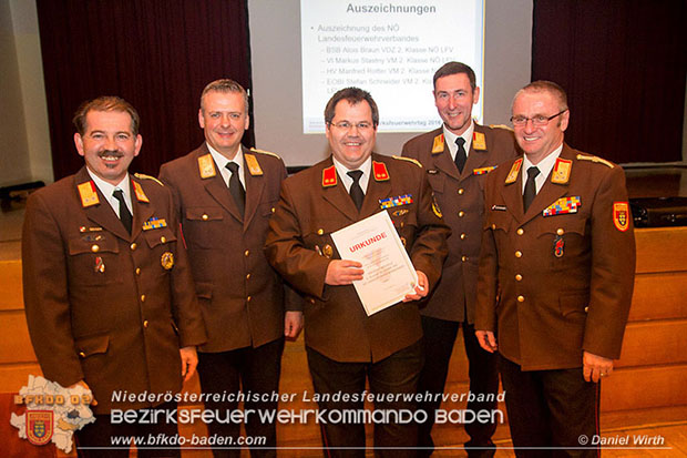 Bezirksfeuerwehrtag 2016 mit Wahlen in Schönau a.d.Triesting  Fotos: Daniel Wirth u. Stefan Schneider BFK Baden