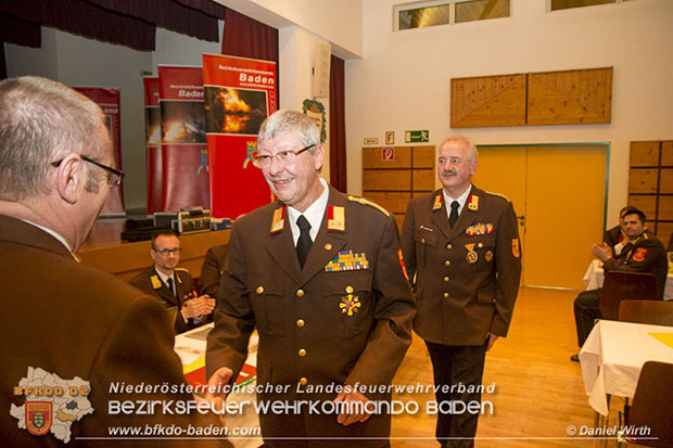Bezirksfeuerwehrtag 2016 mit Wahlen in Schönau a.d.Triesting  Fotos: Daniel Wirth u. Stefan Schneider BFK Baden