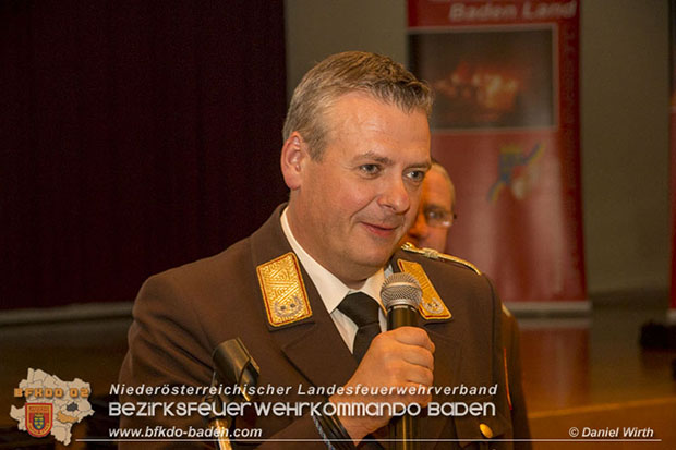 Bezirksfeuerwehrtag 2016 mit Wahlen in Schönau a.d.Triesting  Fotos: Daniel Wirth u. Stefan Schneider BFK Baden