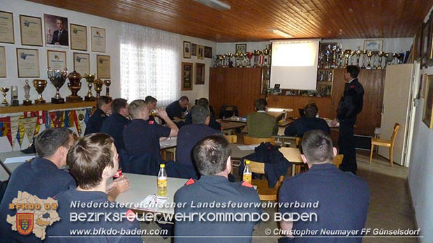 Einsatzmaschinistenlehrgang in Schönau u. Gainfarn  Foto: © Christopher Neumayer 